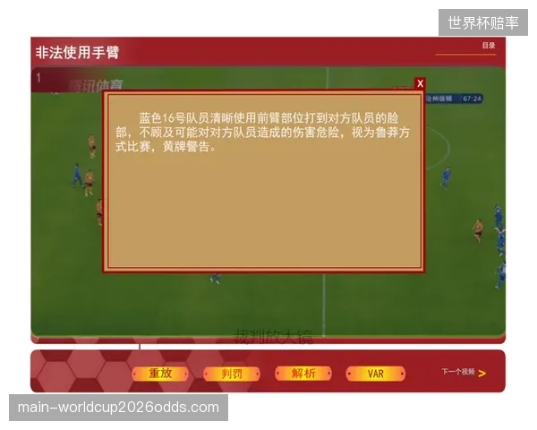 可穿戴显示面板将让主裁判罚尺度以字幕形式直面观众审视 可穿戴显示面板将让主裁判罚尺度以字幕形式直面观众审视